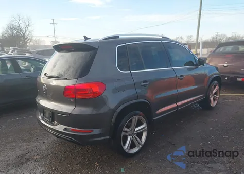 2016 Volkswagen Tiguan R-Line z USA, uszkodzony, nr VIN WVGAV7AX9GW598263